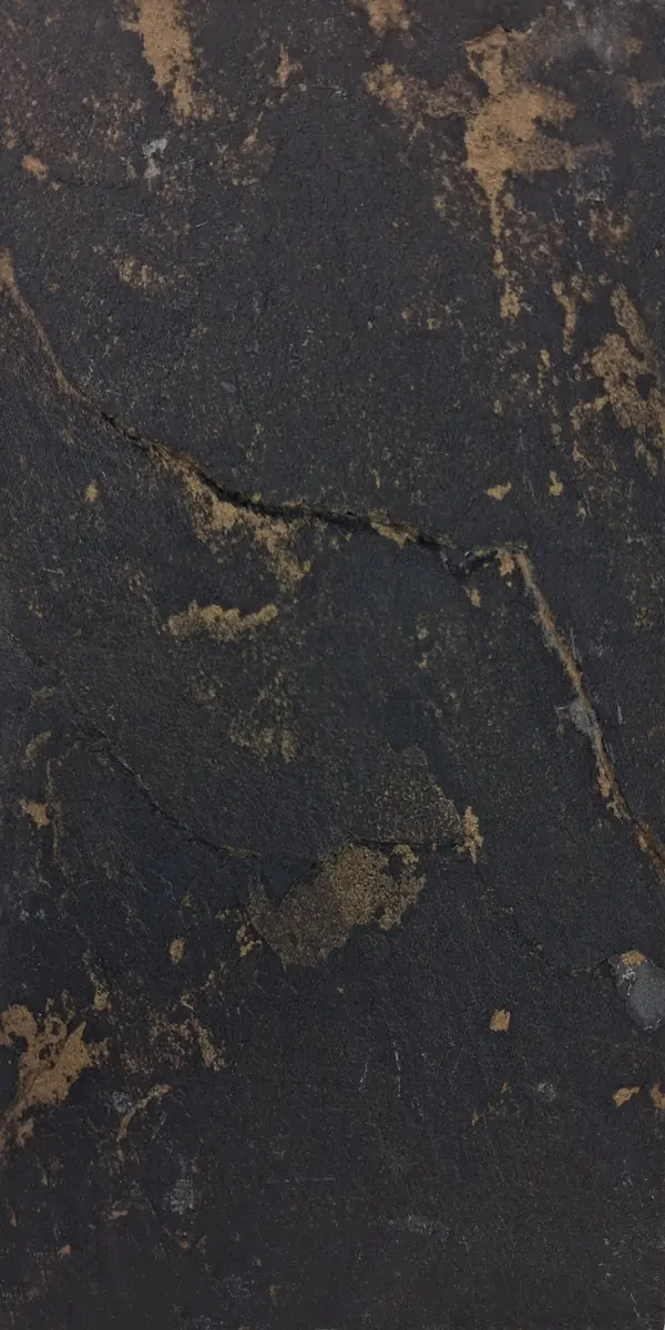 Black & Gold slate veneer sheet
